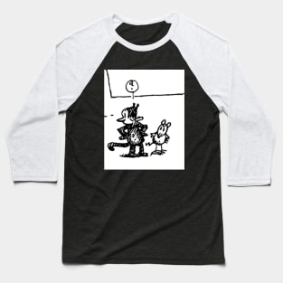 Krazy Kat and Ignatz Mouse Classic Comic Baseball T-Shirt